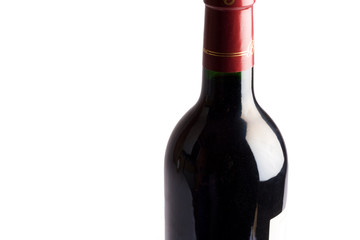 Bouteille de vin rouge