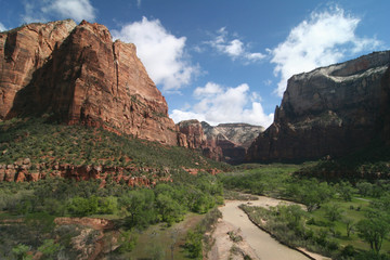 Cloudscape over the Virgin River