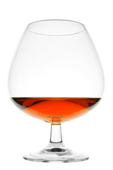 Snifter glass of brandy