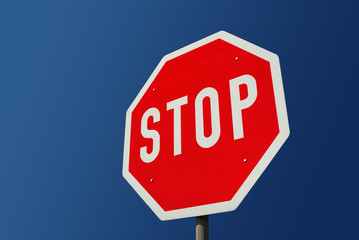 Obraz premium Stopschild