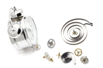 clock with clockwork