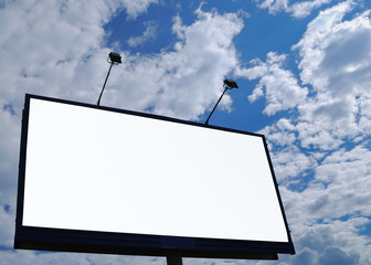 blank billboard