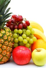 fruit isolated on white