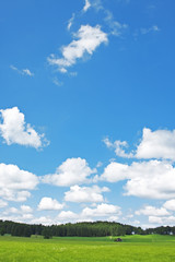 Obraz premium landscape and clouds