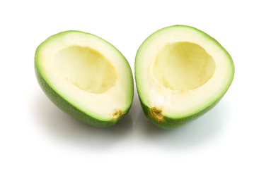halves of avocado