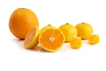 tangerines and orange