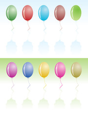 party design; ballons, confetti, vibrant colors
