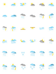 Obraz premium Weather icon