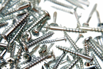 Closeup of screws