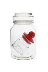 Mini jar inside