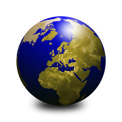 blue world globe 2