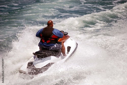 Fat Man on a Jetski" Stock photo and royalty-free images on ...