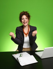 woman , office