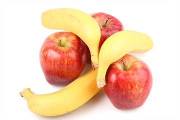 bananas and apples 