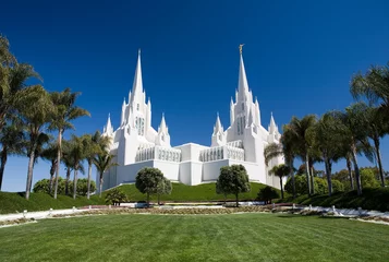 Printed roller blinds Temple San Diego LDS Temple