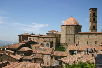 Old Italian town Volterra