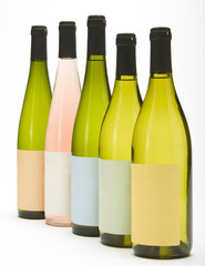 Group of Wine Bottles