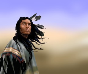 Lakota-Krieger