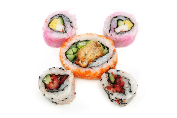 Japanese Sushi Rolls