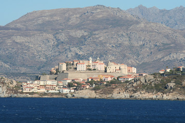 Obraz premium Village Corse