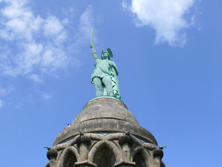 Hermannsdenkmal bei Detmold, Teilansicht