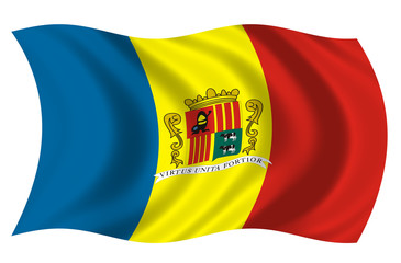 Bandera de Andorra © Pakmor