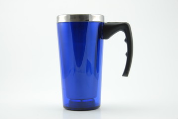 blue cup