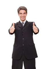 Successful businessman