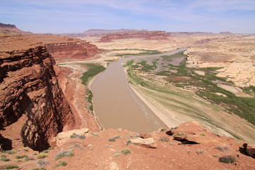 Fototapeta na wymiar Krajobraz rzeki Colorado