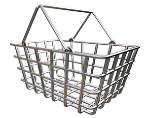 Stylized Shopping Basket