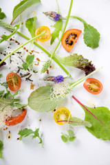 Vegetable still-life