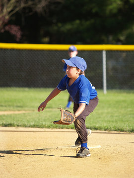 Little League Baseball Player