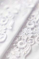 Wedding lace background