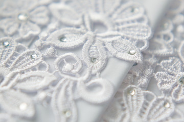 Obraz premium Wedding lace background