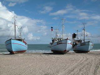 Boats on the beach