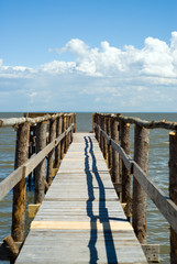 Naklejka premium Wooden Dock
