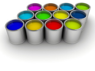 Paint cans