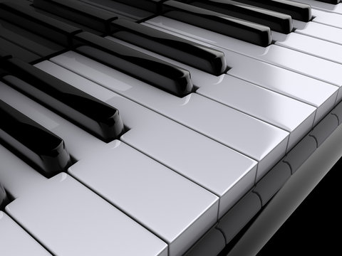 Piano keys