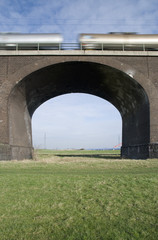 Fototapeta na wymiar Duisburger Rheinbrücke