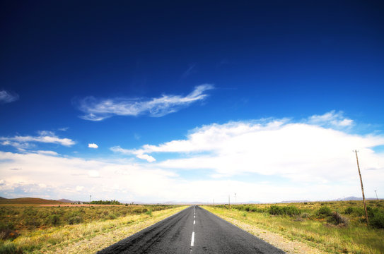 Road And Blue Sky