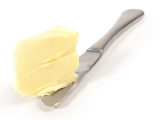 Messer mit Butter