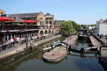 Photo sur Plexiglas Londres L'écluse de Camden, Londres