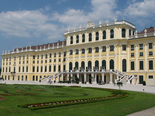 Obraz premium castle of schonnbrunn