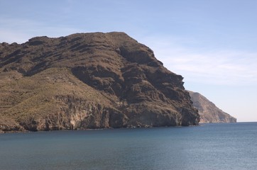 Fototapeta na wymiar Cabo volcánico.