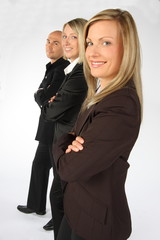 Successful businessteam - winning team