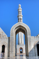 Fototapeta na wymiar Mosque in Muscat, Oman