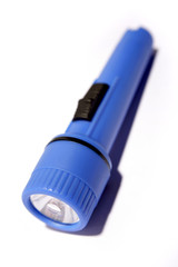 Flashlight isolated over white background