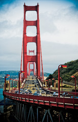 Golden Gate Bridge, San Francisco, California - obrazy, fototapety, plakaty