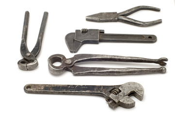 wrench and pliers