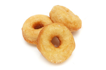Fototapeta na wymiar Three Sweet Donuts